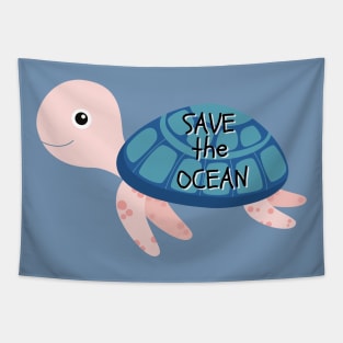 Save the ocean Tapestry