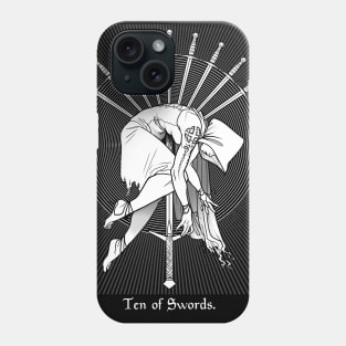 Ten of Swords Phone Case