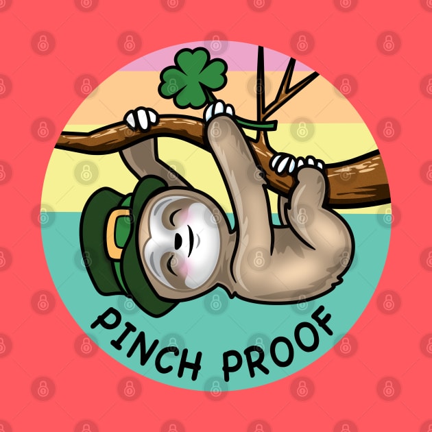 Pinch Proof Sloth St Paddy by PnJ