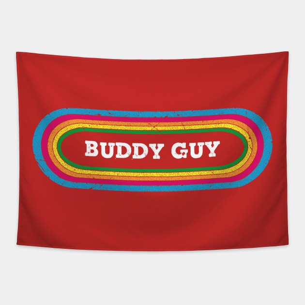 rainbow buddy guy Tapestry by pesidsg