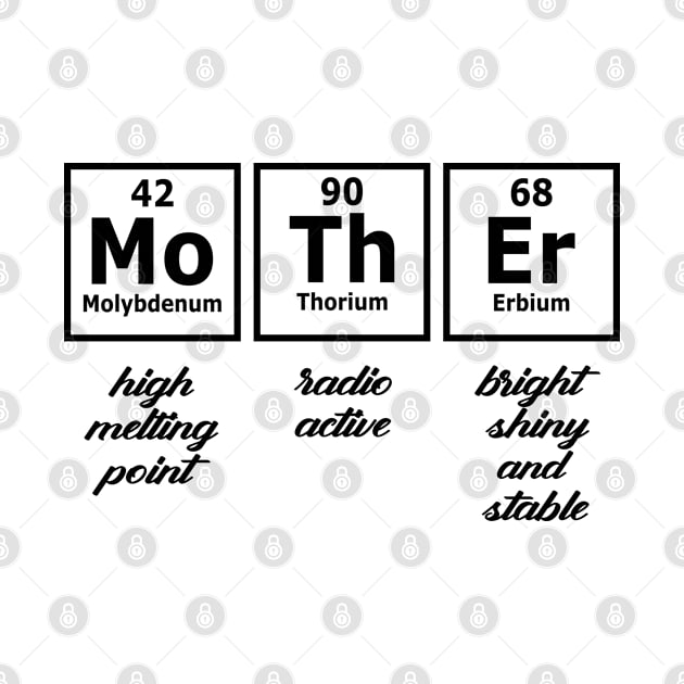 Mother - Periodic Table by KC Happy Shop