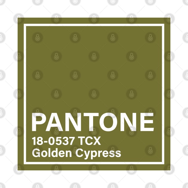 pantone 18-0537 TCX Golden Cypress by princessmi-com