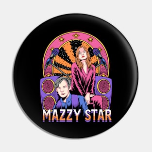 Mazzy Star - Vintage Style Concert Design Pin