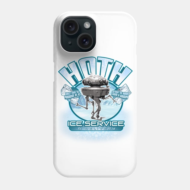 Hoth Ice Co. Phone Case by Sandtraders