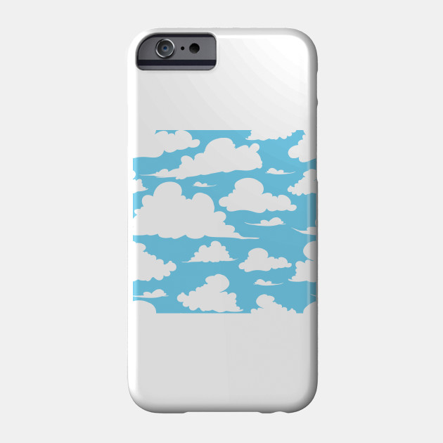 Handmade Painted Clouds Texture Clouds Phone Case Teepublic