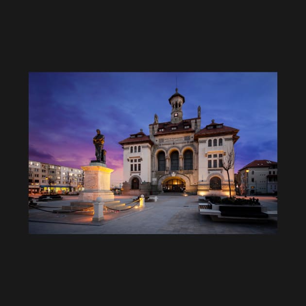 Ovidiu Square in Constanta, Romania by mitzobs