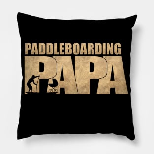 Paddleboarding Papa Pillow
