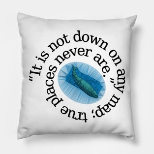 Moby Dick Quote Pillow