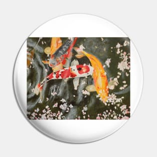 Japanese Koi Pin