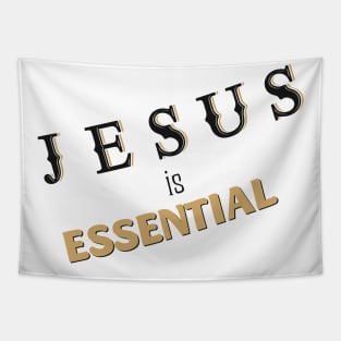 Jesus Is Essential Vintage Tapestry