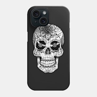 Music Sugar Skull Phone Case