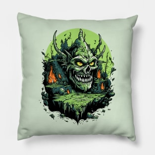 Goblincore Magician - Magical Creature Pillow