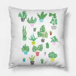 Happy Houseplants Pillow