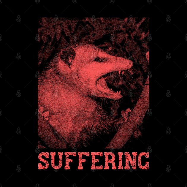 Suffering Opossum by giovanniiiii