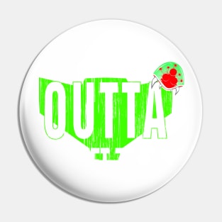 Straight Outta Planet Zebes Pin