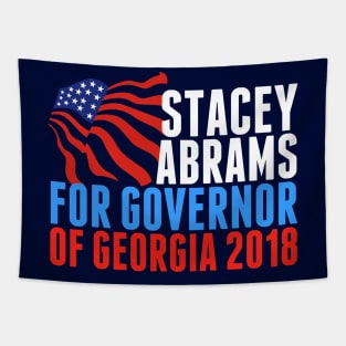 Stacey Abrams for Governor of Georgia 2018 Tapestry