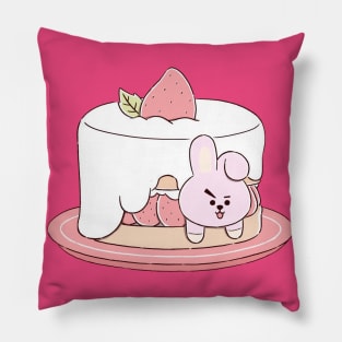 BT21 Cooky Strawberry Cake Pillow