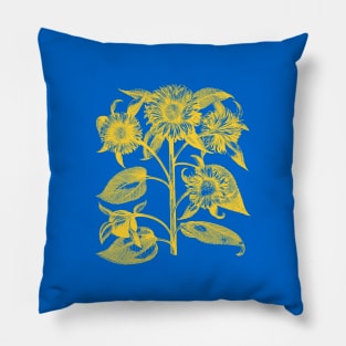 Sunflowers for Ukraine Pillow