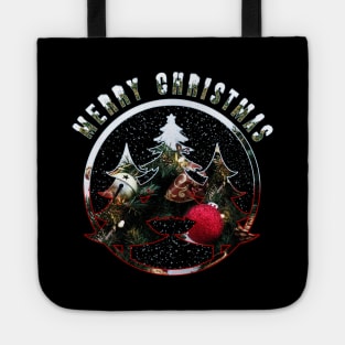 Merry Christmas | Snowy Trees Tote