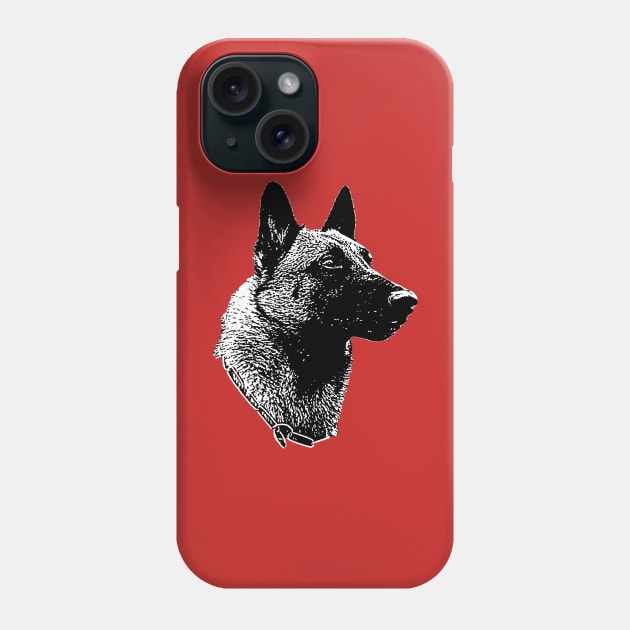 Belgian Malinois Phone Case by childofthecorn