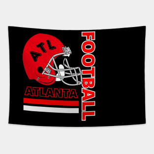 Atlanta Football Vintage Style Tapestry