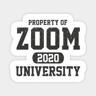 Zoom University Black Magnet