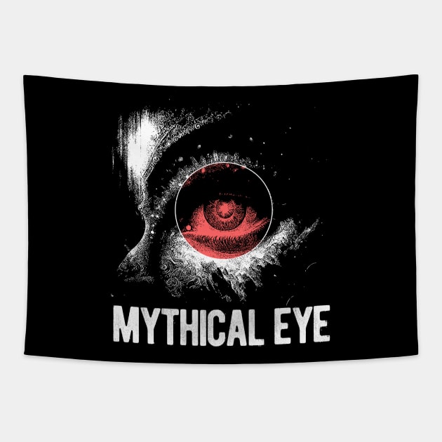 Mythical Eye Tapestry by Ezahazami