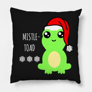 Christmas Frog Pillow