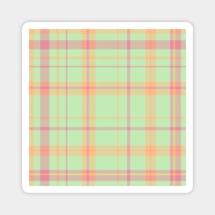 Sherbert Tartan Magnet