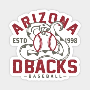 Arizona Diamondbacks by Buck Tee Magnet