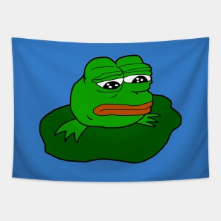 Sad Tadpole Pepe Tapestry