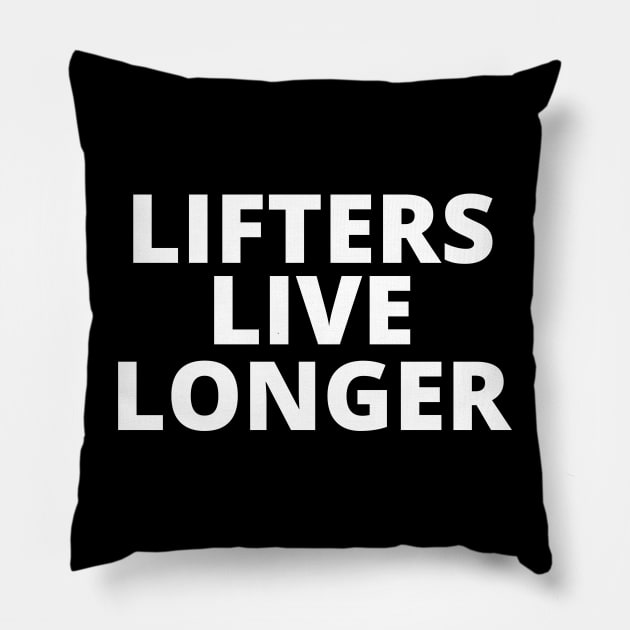 Funny Weightlifting Pillow by HolyShirtsAndPants