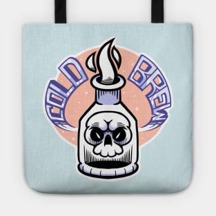 Cold Brew Coffee Skull Tote