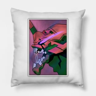 Neon Genisis Evangelion Unit 01 alternate colour Pillow