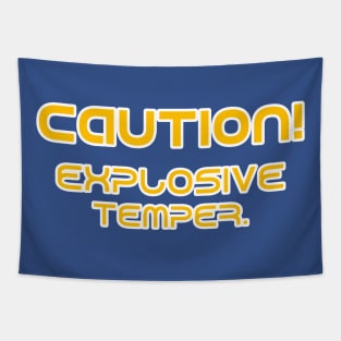 Caution Tapestry