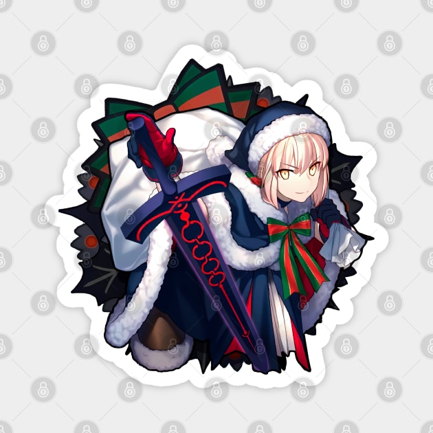 Fate Grand order - Saber Santa Alter Magnet by xEmiya