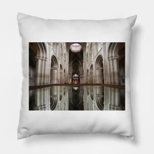 Mirror Image, Ely Cathedral Pillow