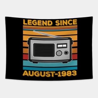 Legend Since 1983 Birthday 40th August Tapestry