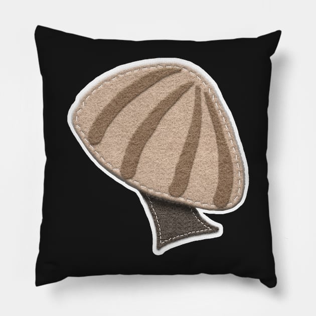 Felt Look Mushroom | Cherie's Art(c)2020 Pillow by CheriesArt