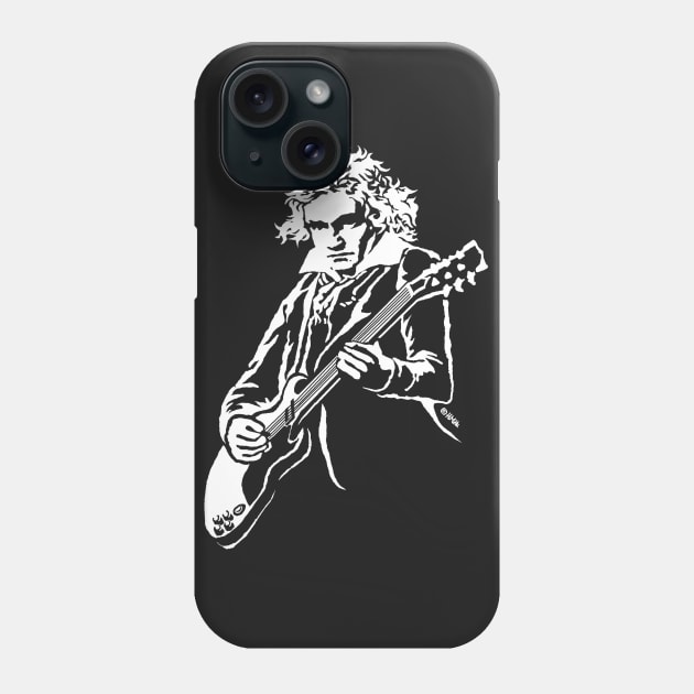 Beethoven Rock ! Phone Case by NewSignCreation