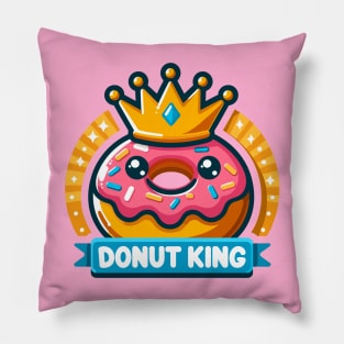 Donut King: Sweet Sovereign Pillow