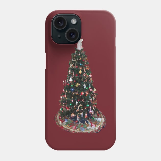 Christmas tree 2019 Phone Case by Amanda1775