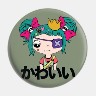 Kawaii Princess Pin