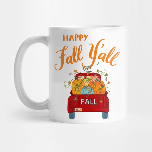 Its Fall Yall Coffee Mug Cute Fall Coffee Cups It's Fall Y'all Mug