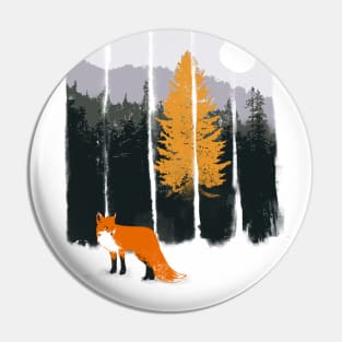 Forest Fox Pin