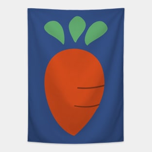 Lineless Stylized Carrot Sticker Tapestry