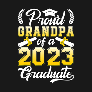 Proud Grandpa Of A Class Of 2023 Graduate T-Shirt