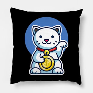 Maneki Neko Pillow