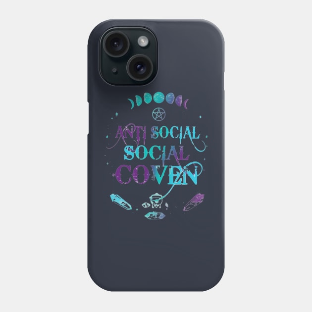 Anti Social Social Coven Phone Case by Distefano