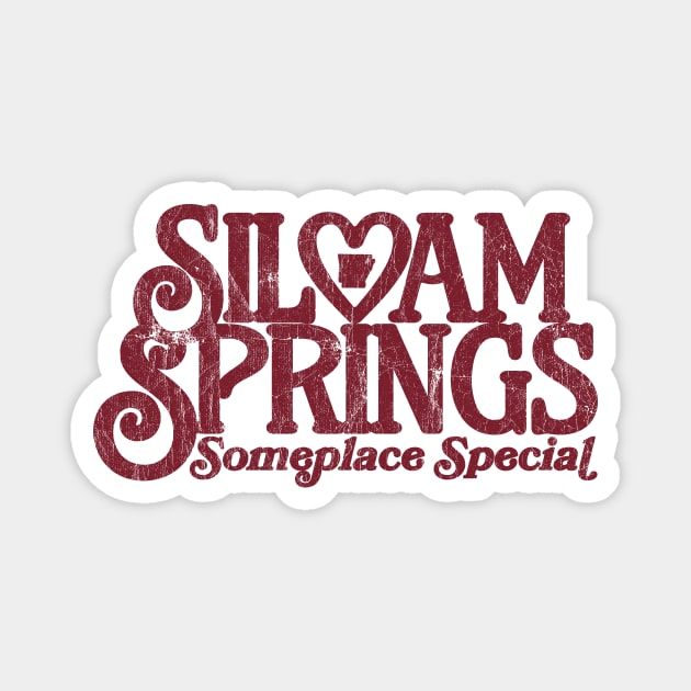 Siloam Springs, Arkansas Magnet by rt-shirts